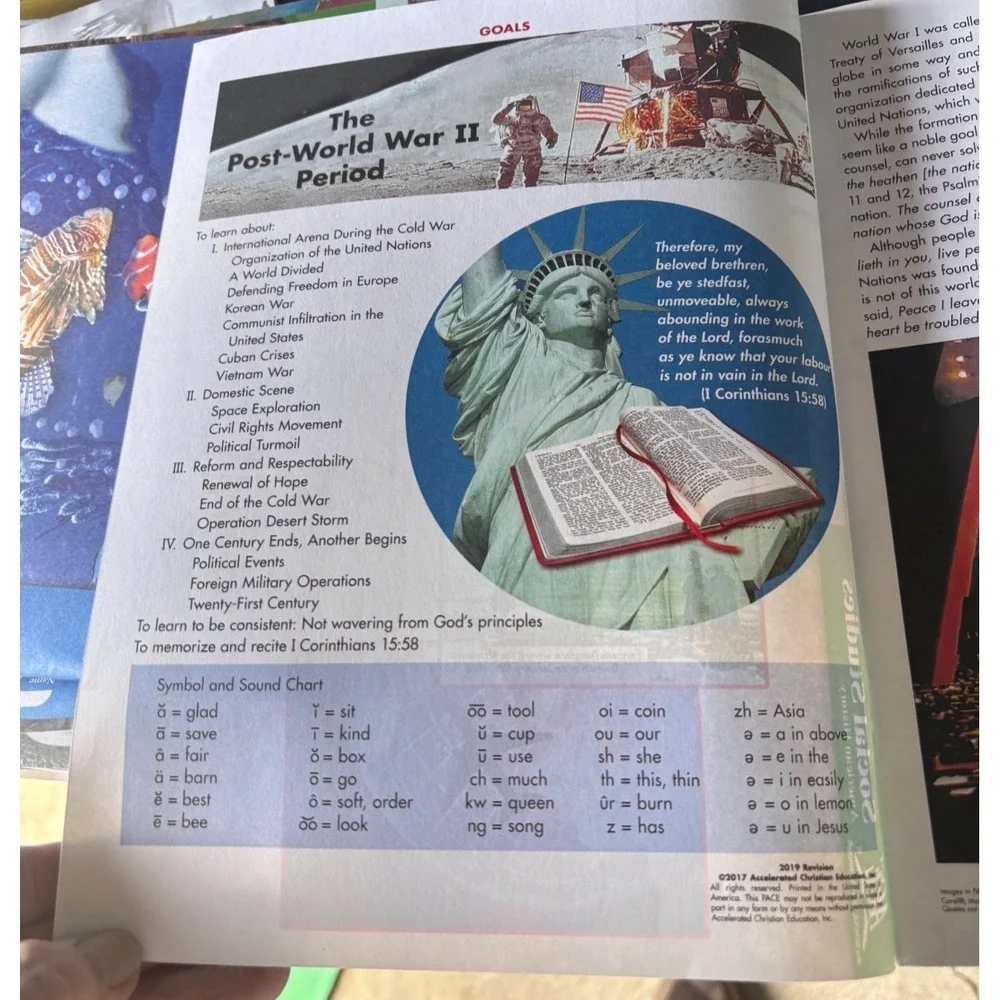 ACE Social Studies 1132   homeschooling workbook